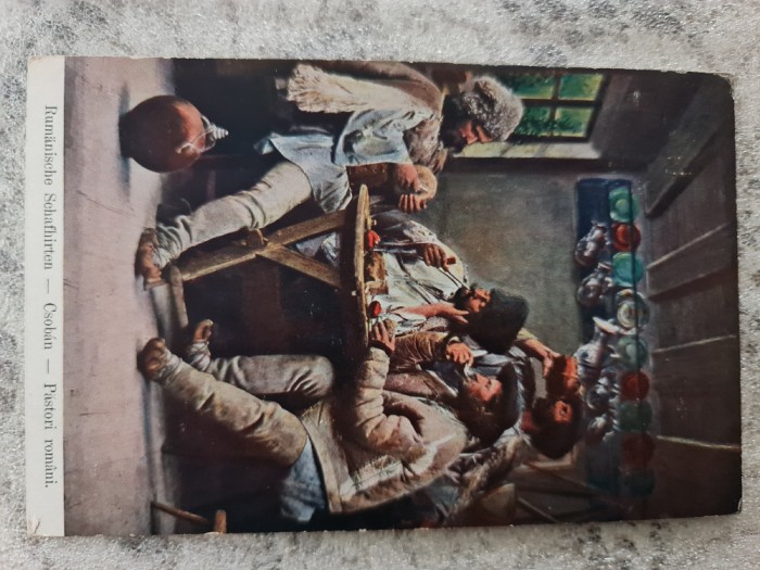 Ciobani - pastori Romani.