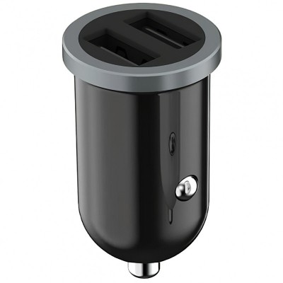 Incarcator Auto USB Onda CZ01S, 2 X USB, 2.4A, Negru foto