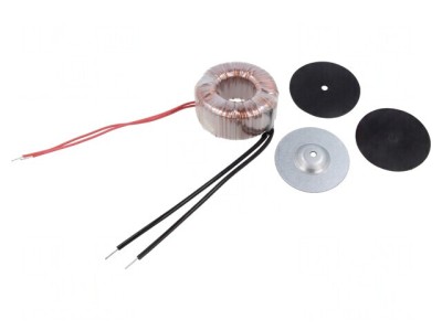 Transformator toroidal 30VA 230V 9V 3,33A cabluri foto