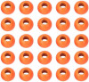 Mărgele de tungsten Onge, 25 bucăți portocalii 2,0-4,6 mm Mărgele pentru legarea
