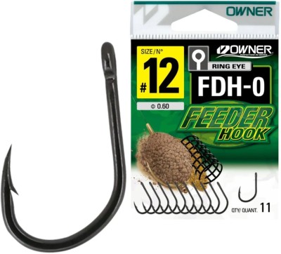 Carlige Owner FDH-0 Iseama WEye Black Chrome, Nr.14, 11buc/pac foto
