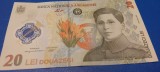 Bancnota 20 lei Ecaterina Teodoroiu 2021