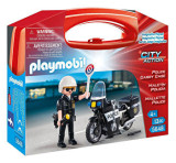 Playmobil City Action, Set portabil - Politie