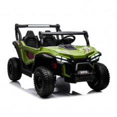 UTV electric pentru 2 copii Kinderauto Buggy-Truck 200W 12V, premium, culoare Army green foto