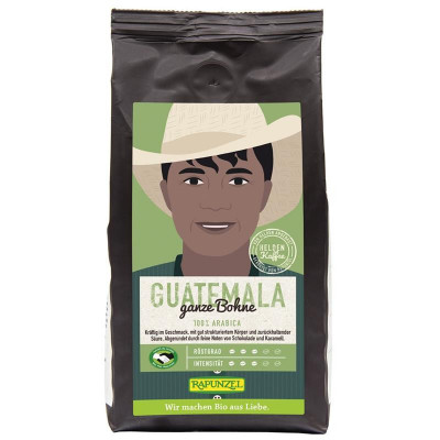 Cafea Arabica Boabe Guatemala Bio 250 grame Rapunzel foto