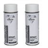 Pachet 2 x Vopsea Spray Brilliante Alb Clasic Mat RAL9003 400 ml
