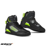 Cumpara ieftin Ghete (cizme) pentru scuter - motocicleta Racing Unisex Seventy model SD-BR2 Veloce culoare: negru/galben fluor Negru/galben fluor 46