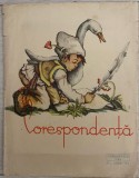 1952 Mapă pentru Plicuri / Corespondenta, cromolitografiata splendid cu imagine Hummel, Flamura Rosie SIBIU, perioada stalinism istorie papetarie,