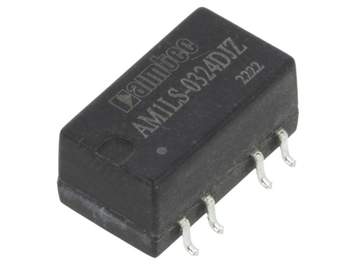 Convertor DC/DC 1W 3V-24V, SMD