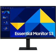 Monitor IPS LED Samsung Essential S3 24 LS24D300GAUXEN, Full HD 1920 x 1080, VGA, HDMI, 100 Hz, 5 ms Negru