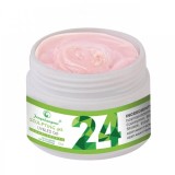 Cumpara ieftin Gel Constructie Unghii French UV LED FSM Nr. 24, 15ml, Vascozitate Ridicata, Autonivelant