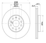 MTR 12108508 Disc frana