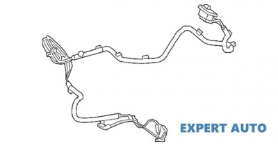 Cablaj senzor abs dreapta spate Mercedes G-Class (1989-&amp;gt;) [W463] foto