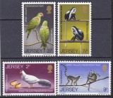 DB1 Fauna Maimute Pasari Jersey 1971 4 v. MNH, Nestampilat