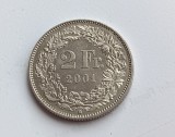 C50 - Moneda foarte veche - Elvetia - 2 franci - 2001, Europa
