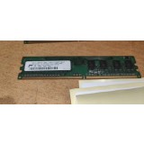 Ram PC Micron 1GB DDR2 533MHz MT8HTF12864AY-53EE1