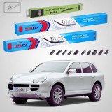 Cumpara ieftin Ștergătoare Porsche Cayenne 9PA 955 2002-2007 | Set Față și Spate Flat &ndash; TeamCar&reg;