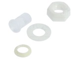 Tub LED rotund &Oslash;5mm convex IP67