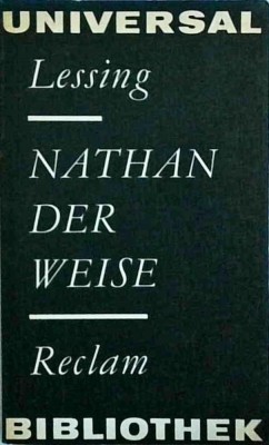 Gottbold Epbraim Lessing - Nathan der weise. Ein dramatisches Gedith in funf foto