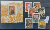 TS22 - Timbre serie Tanzania - Flori - flora 1995, Stampilat