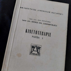 Carte KHINOTERAPIE-1991 Univ.ATHENAEUM,George Emil Constantinescu.Ana raducanu