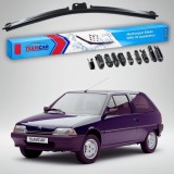 Cumpara ieftin Ștergător Citro&euml;n AX Gen I (ZA) Hatchback 1986-1998 | Set Față Flat Premium &ndash; TeamCar&reg;