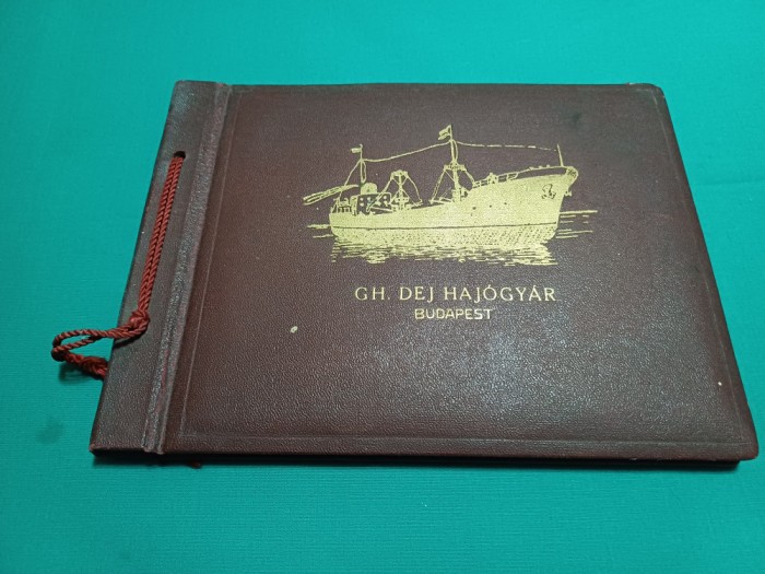 ALBUM FOTO ȘANTIERUL NAVAL GH. DEJ BUDAPESTA - ANII 1960 * 28