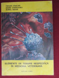 Elemente de terapie nespecifica in medicina veterinara
