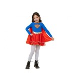 Costum Carnaval Super Hero Girl, marime 120/130 cm (7-8 Ani)