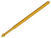 Ac de testare INGUN GKS-100 4,3mm 5A Aurit, Lungime 33,4mm, Diametru Varf 1,7mm, Otel
