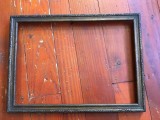 arta / design / vintage - Rama veche din lemn pentru fotografii acte documente sau diverse !