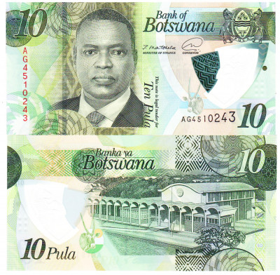 Botswana 10 Pula 2020(21) P-36 UNC foto