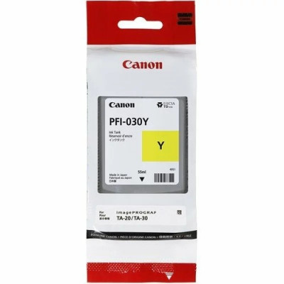 CANON PFI-030Y YELLOW INKJET CARTRIDGE foto