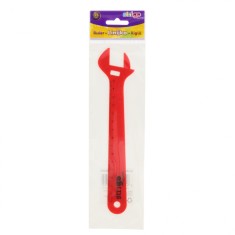 Rigla Strigo din Plastic, Cheie Franceza, 15 cm