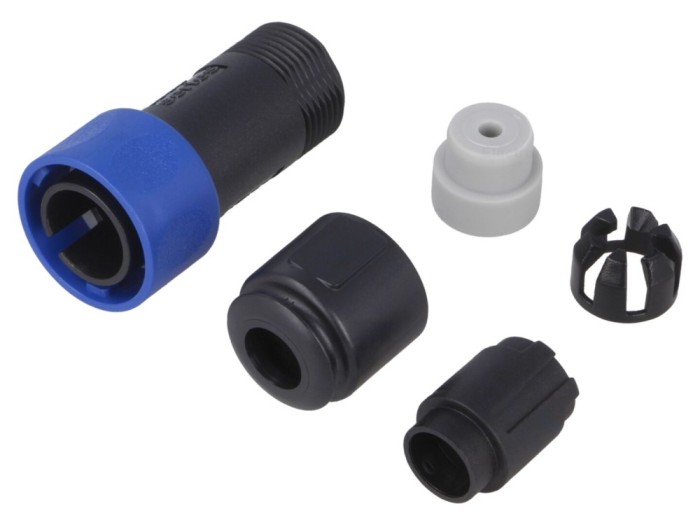 Conector circular 6 pini pe cablu