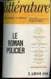 Revista LITTERATURE no 49/fevrier 1983 - Le roman policier