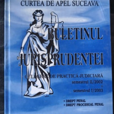 Buletinul Jurisprudentei , Culegere de Practica Judiciara 2003 , Curtea de Apel Suceava