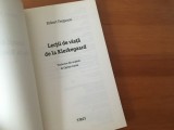 ROBERT FERGUSON, LECTII DE VIATA DE LA KIERKEGAARD