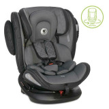 Cumpara ieftin Scaun auto, Aviator, Isofix, 0-36 Kg, rotativ 360 grade, Black &amp; Dark Grey, Lorelli