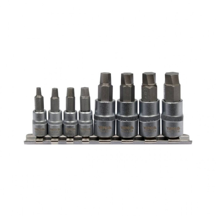 Set biti pentru suruburi hexagonale deteriorate, 8 piese Yato YT-04580