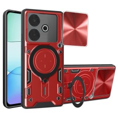 Husa Xiaomi Redmi 13 Techsuit CamGuard Pro, rosu foto