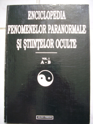 Enciclopedia fenomenelor paranormale si stiintelor oculte foto