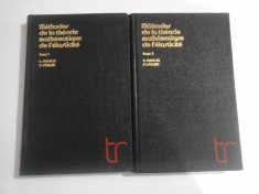 METHODES DE LA THEORIE MATHEMATIQUE DE L&quot; ELASTICITE tome1; tome2 - V. PARTON / P. PERLINE