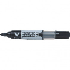 Marker pentru Tabla Pilot Vboard Master, Varf Rotund, 6 mm Negru