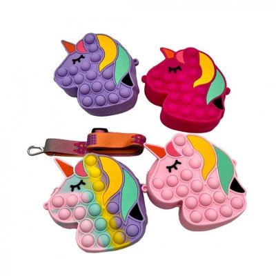 Jucarie Interactiva Pop It Antistres Tip Gentuta de Umar: Unicorn foto