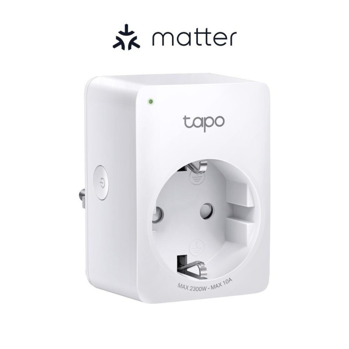 TP-LINK TAPO P100M Mini priză Wi-Fi smart, compatibilă cu Matter, WIFI