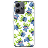 Husa compatibila cu Xiaomi Redmi 12 5G Silicon Gel Tpu Model Stitch Pattern With Green Alien