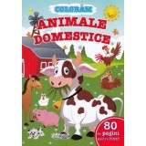 Coloram animale domestice. 80 de pagini pentru tine!/***