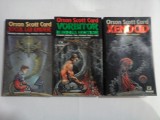 ORSON SCOTT CARD - JOCUL LUI ENDER + VORBITOR IN NUMELE MORTILOR - XENOCID - 3 carti