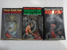 ORSON SCOTT CARD - JOCUL LUI ENDER + VORBITOR IN NUMELE MORTILOR - XENOCID - 3 carti